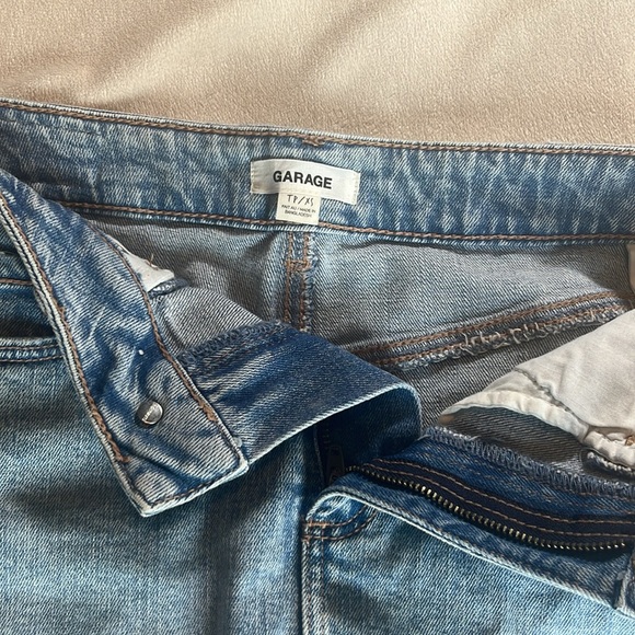 cute mini/midi jean skirt - Picture 3 of 3